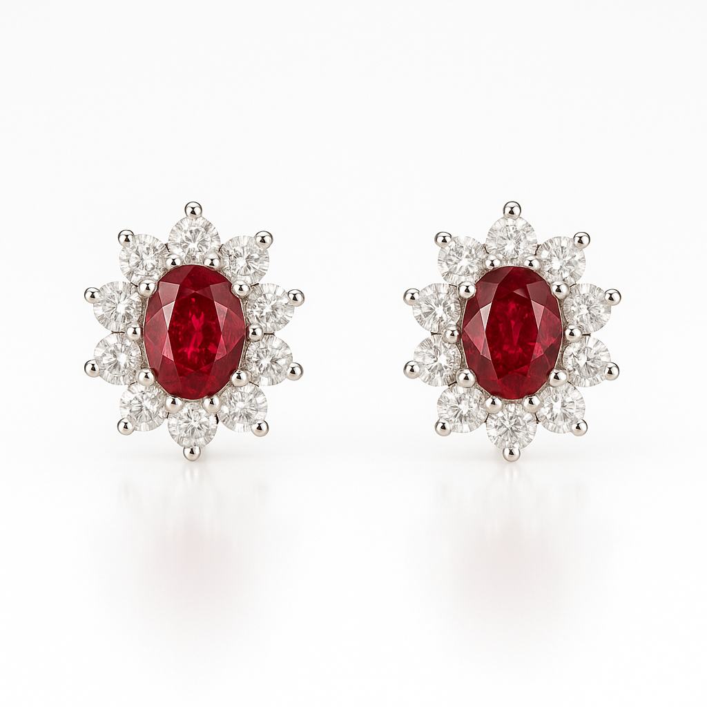 PENDIENTES ALTAIR RUBÍ