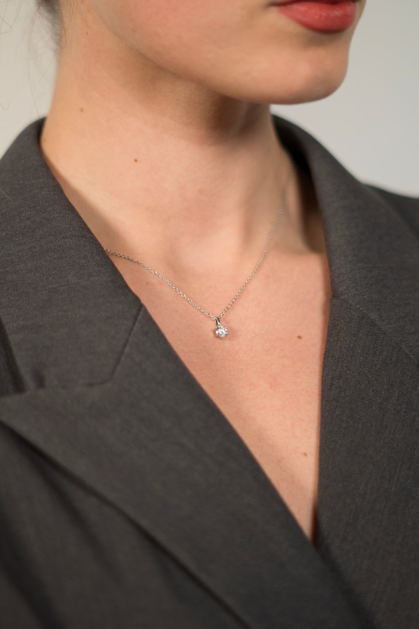 COLLAR SPICA PLATA