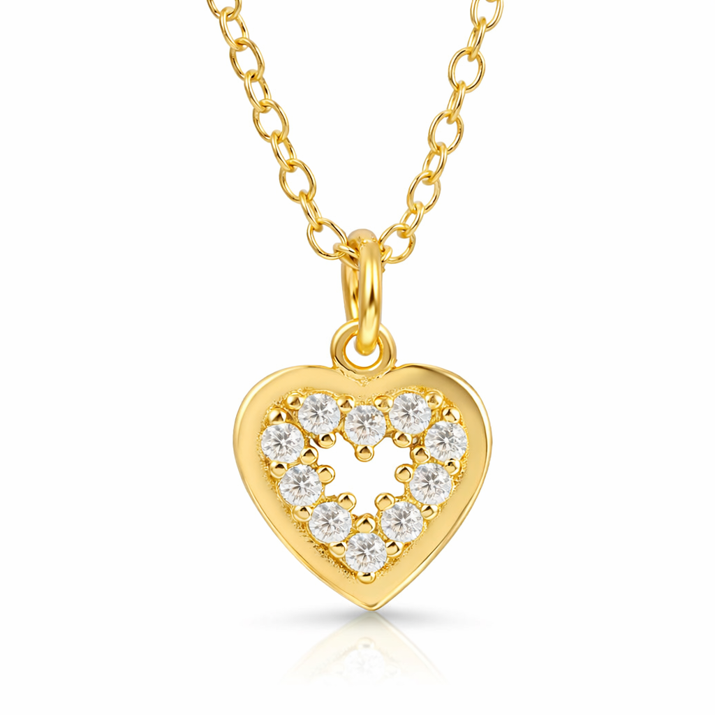 COLLAR CORAZON ORO