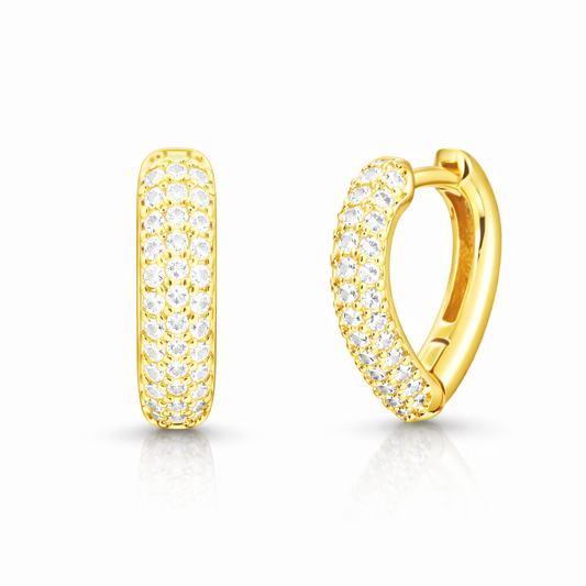 PENDIENTES CORAZON ORO