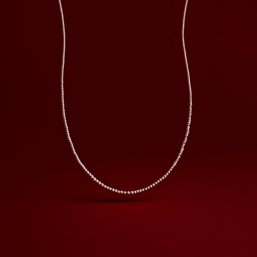 Collar GLEAM plata