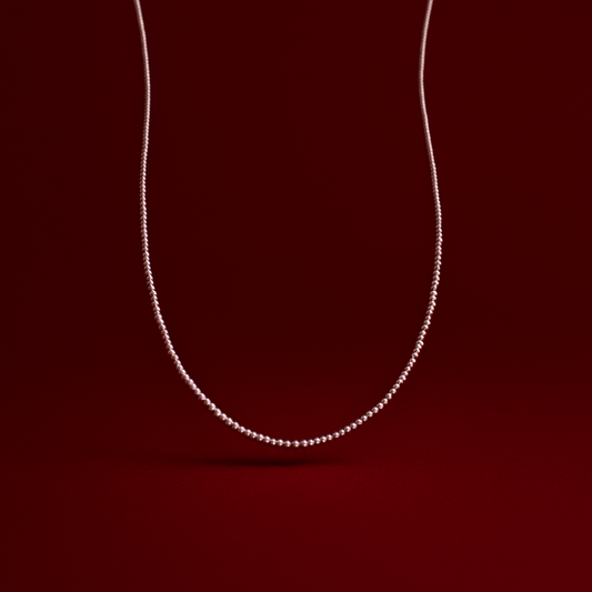 Collar GLEAM plata