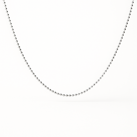 Collar GLEAM plata