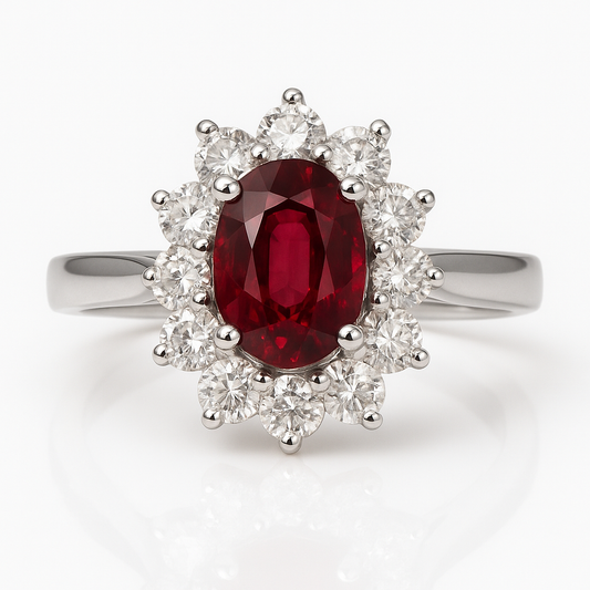 ANILLO ALTAIR RUBI