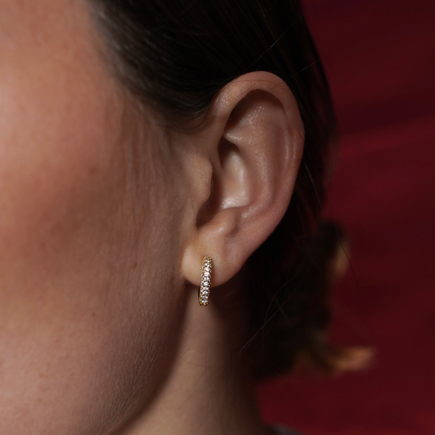 PENDIENTES CORAZON ORO