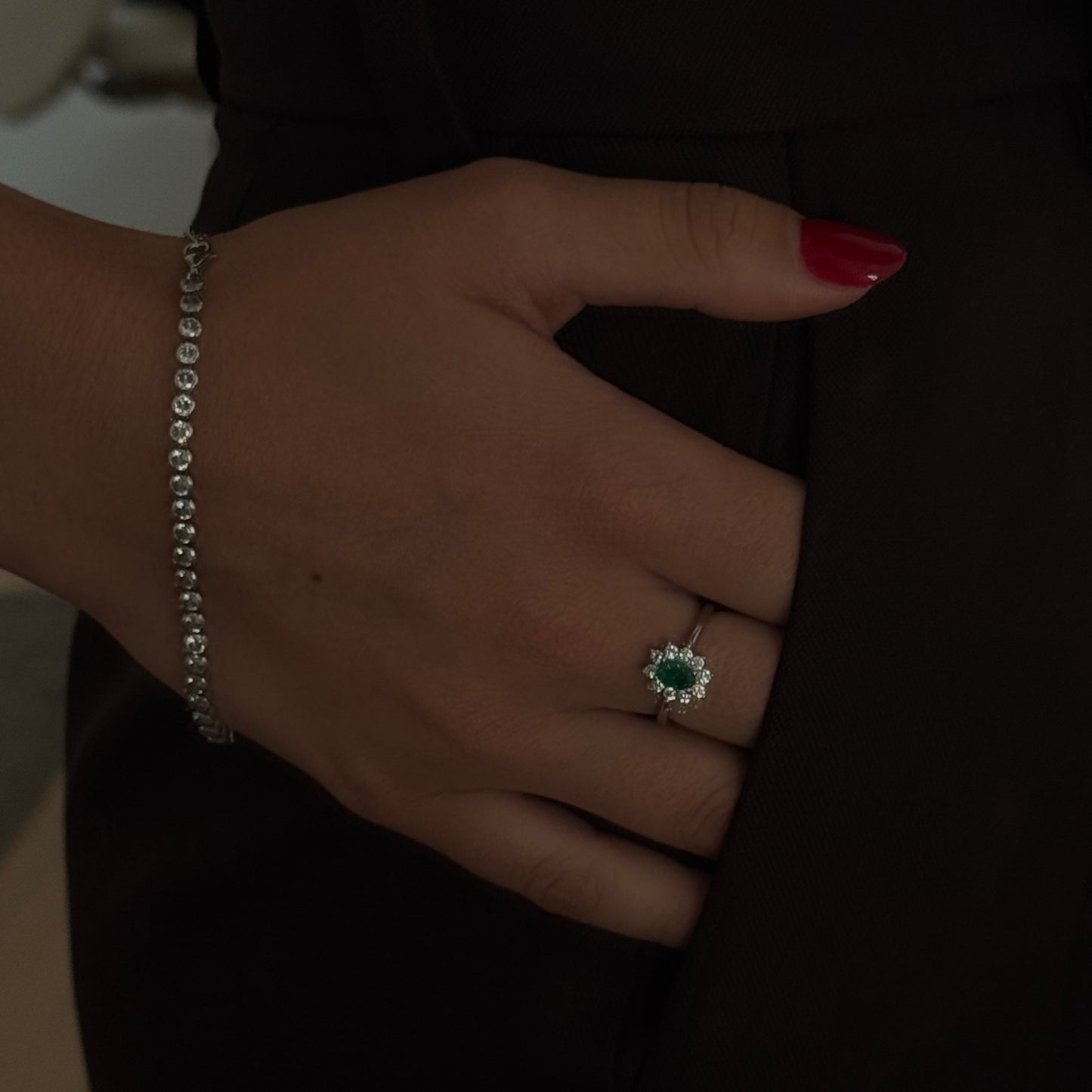 ANILLO ALTAIR ESMERALDA