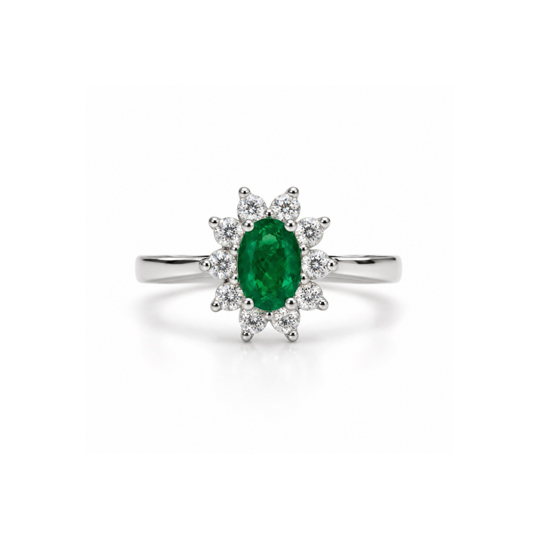 ANILLO ALTAIR ESMERALDA