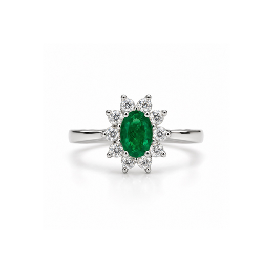 ANILLO ALTAIR ESMERALDA