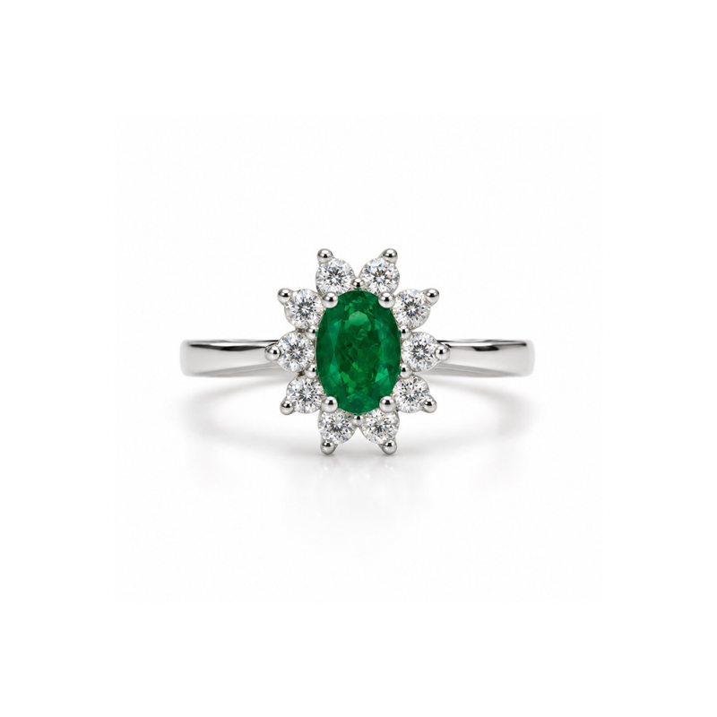 ANILLO ALTAIR ESMERALDA